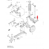 Control arm bolt, rear transverse Suzuki Grand Vitara II 12x55 41821-65J00 09103-12090