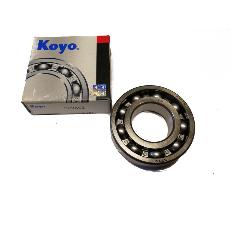 KOYO 30x62x16 bearing 6206 CM