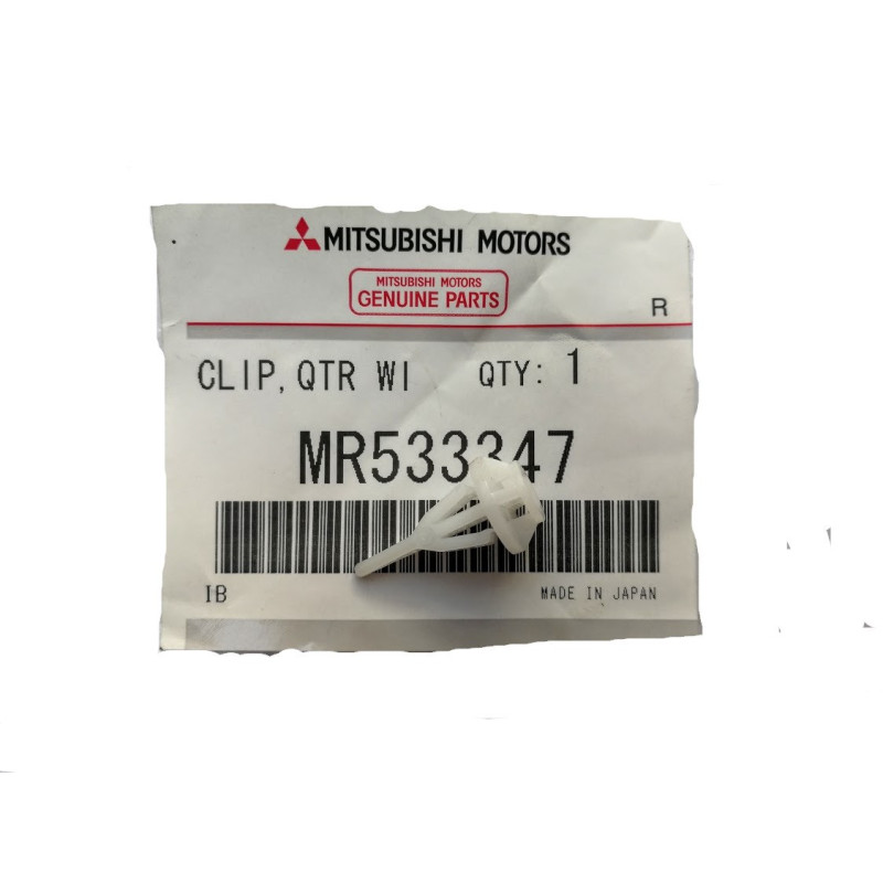 Quarter Window Clip Genuine Mitsubishi OEM MR533347