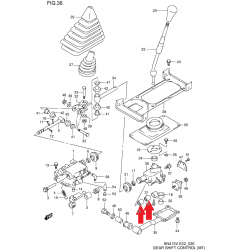 Rodamiento de agujas, casquillo de cambio Suzuki Jimny 28243-80F00