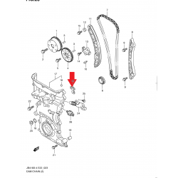 Joint du couvercle de distribution de la Suzuki SX4 Grand Vitara Kizashi 16559-78K00