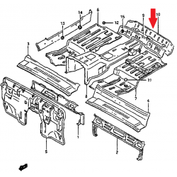 Panel podłogi Suzuki Samurai 61820-83010