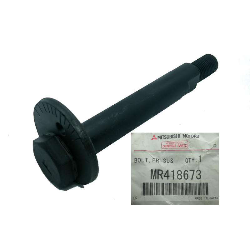 Tornillo,fr susp lwr brazo genuine Mitsubishi pajero MR418673