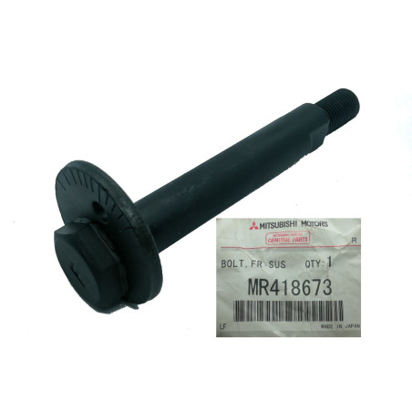 Tornillo,fr susp lwr brazo genuine Mitsubishi pajero MR418673