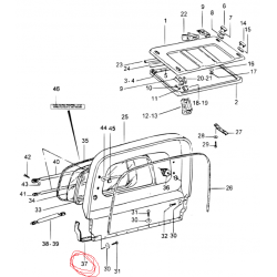 Gasket Suzuki Samurai 51670-84C10