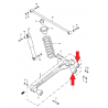 Casquillo del brazo de control longitudinal trasero SUzuki Jimny 46282-81A00