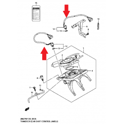 Getriebesensor Grand Vitara II 37680-65J00