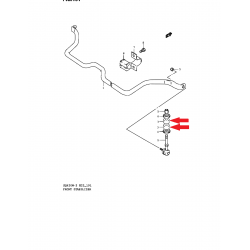 Boccola, collegamento stabilizzatore Vitara Grand Vitara 09320-10024