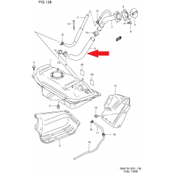 Suzuki Jimny Kraftstoffeinfüllstutzen 89241-81A20