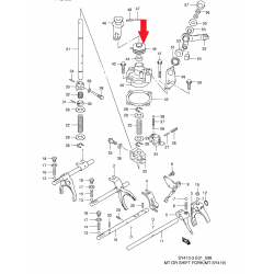 Coperchio selettore cambio Jimny Grand Vitara 25651-74B00