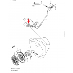 Douille de câble d'embrayage Grand Vitara Kizashi Swift SX4 23874-64J00