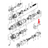 Transmission shaft, reverse gear Suzuki Samurai Jimny 24551-83010