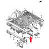 Beam, rear floor reinforcement Suzuki Samurai Long 62180-83211