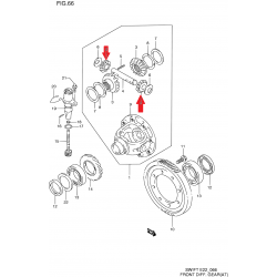 Suzuki Swift SX4 Kizashi Vitara Baleno rueda diferencial 27331-82010