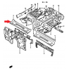 Suzuki Samurai 59300-83001 metal underbody