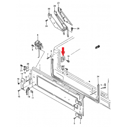 Cierre de puerta trasera Suzuki Samurai 77810-60021