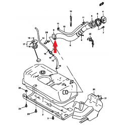 Fascetta di riempimento carburante 50 mm Samurai Vitara 09400-52312