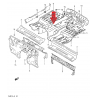 Túnel central, panel de carrocería Suzuki Samurai 61600-70A10