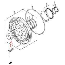 A/T Grand Vitara Xl7 tesnenie krabice 38x55x7 22881-54J10