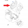 Bremsscheibenabdeckung hinten Suzuki Swift SX4 S-Cross Vitara 55621-72L00