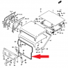 Puerta trasera, junta del portón trasero Suzuki Jimny 84681-82A10