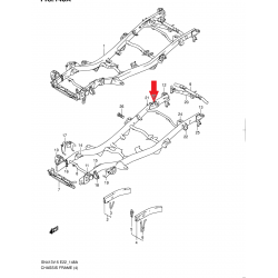 Držák pružiny zadního rámu Suzuki Jimny 57880-81A00