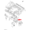 Mocowanie, wspornik zderzaka tył prawy Suzuki Samurai 71821-80301