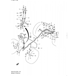 Suzuki Jimny brake line 51470-81A01