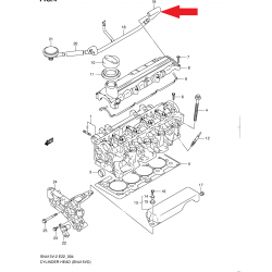 Suzuki Jimny 11193-84A00 přívodní potrubí vzduchu