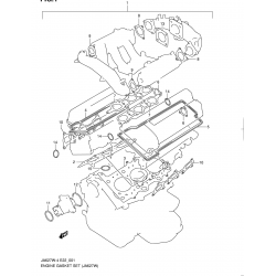 Sada těsnění hlavy motoru Suzuki H27A Grand Vitara XL-7 11400-52823