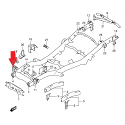 Soporte de carrocería Suzuki Jimny 57310-84A10