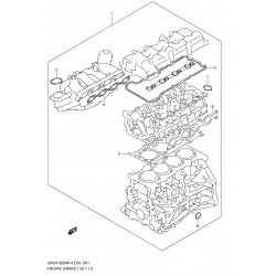 Engine gasket set Suzuki Grand Vitara 2.4 11400-66822