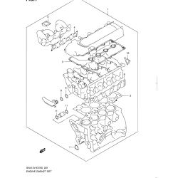 Zestaw uszczelek silnika Suzuki Jimny 1.3 11400-69845