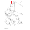 Górny przewód chłodnicy wody Suzuki Vitara Grand Vitara 17841-77EA0