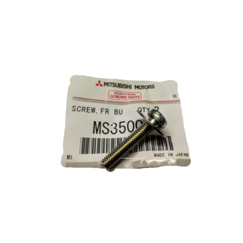 Vis, fixation de plaque d'immatriculation lancer evo MS350014