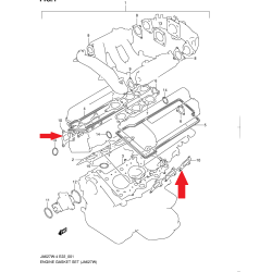 Guarnizione collettore v6 Suzuki Grand Vitara XL-7 14140-67D03