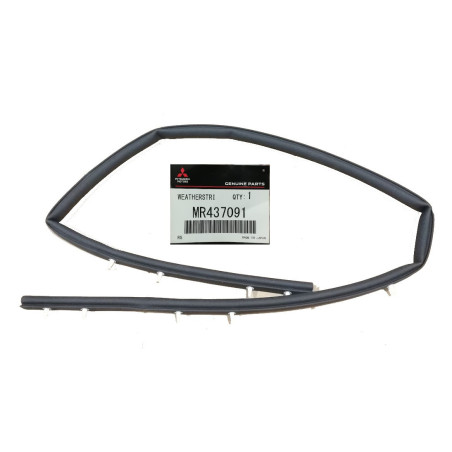 Guarnizione cofano, posteriore Pajero MR437091