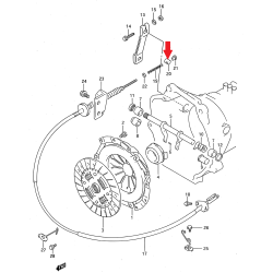 Bague de câble d'embrayage 13x18 Suzuki Swift Vitara Ignis Alto 09209-13018
