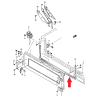 Joint de porte arrière, hayon Suzuki Samurai 84681-80001