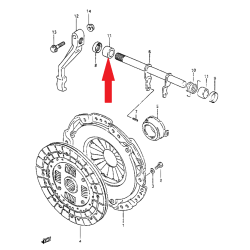 Clutch Release Fork Bushing 14x22x15 Suzuki Samurai 09300-14017