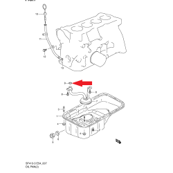 Oil Pump O-Ring 13.8 2.50 Suzuki 09280-14011
