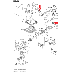 Gearbox Lever Support Bushing Suzuki Grand Vitara 28119-78K00