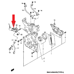 Valvola vvt controllo olio Suzuki Grand Vitara Swift Jimny 16550-69GE3
