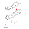 Support de ressort dans le châssis arrière Suzuki Jimny 57880-81A00