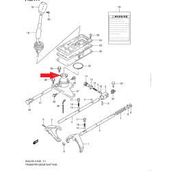 Schalthebelbuchse Getriebe Suzuki Grand Vitara XL-7 29535-60A00