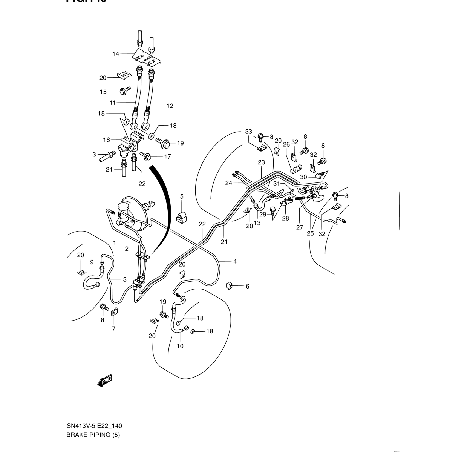 Brake Line Suzuki Jimny 51430-81A01