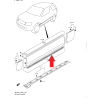 Joint de baguette de porte Suzuki Grand Vitara 77582-64J10