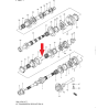 Tuleja skrzyni biegów Suzuki Swift Ignis Alto 24119-60B51