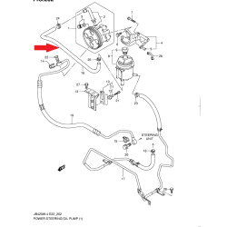 Przewód pompy wspomagania Suzuki Grand Vitara 49214-65J00