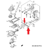 Tuleja drążka zmiany biegów Suzuki Jimny 09306-12009